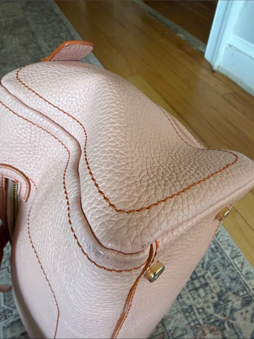 Celine Pink Leather Boogie Bag - Picture 6 of 15